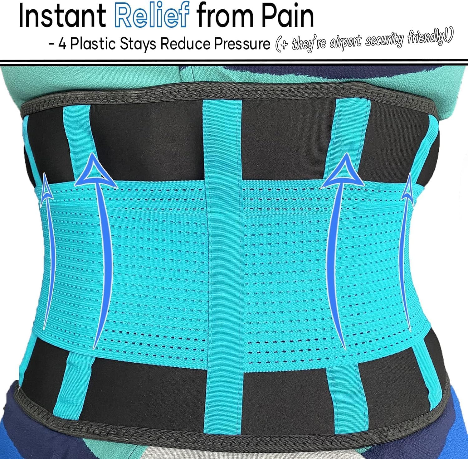 Detalle 2 de MEDiBrace Back Support Belt Limited Edition: A UK Design for Everyday Lower Back Relief
