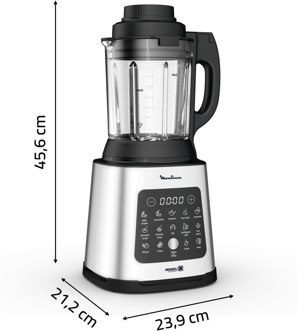 Thumbnail 6 de Moulinex PerfectMix Cook batidora 1400 W 2 L