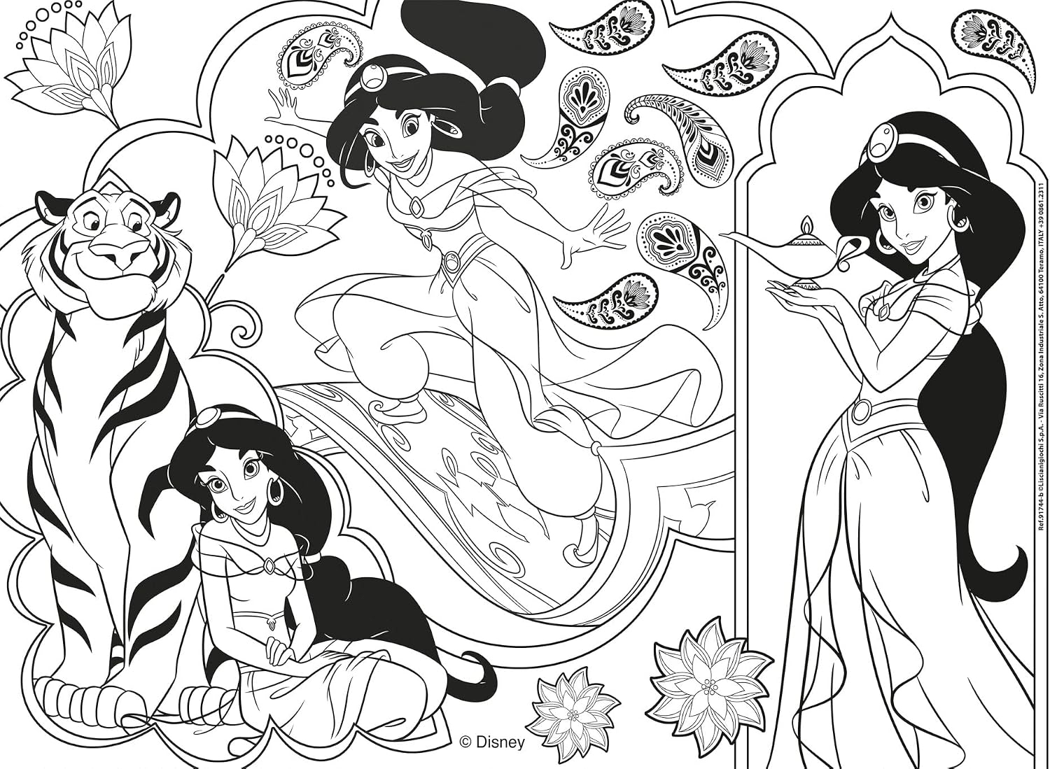 Thumbnail 5 de Lisciani Puzzle Disney Princesas 2 en 1 🎨 para Niños a partir de 3 años