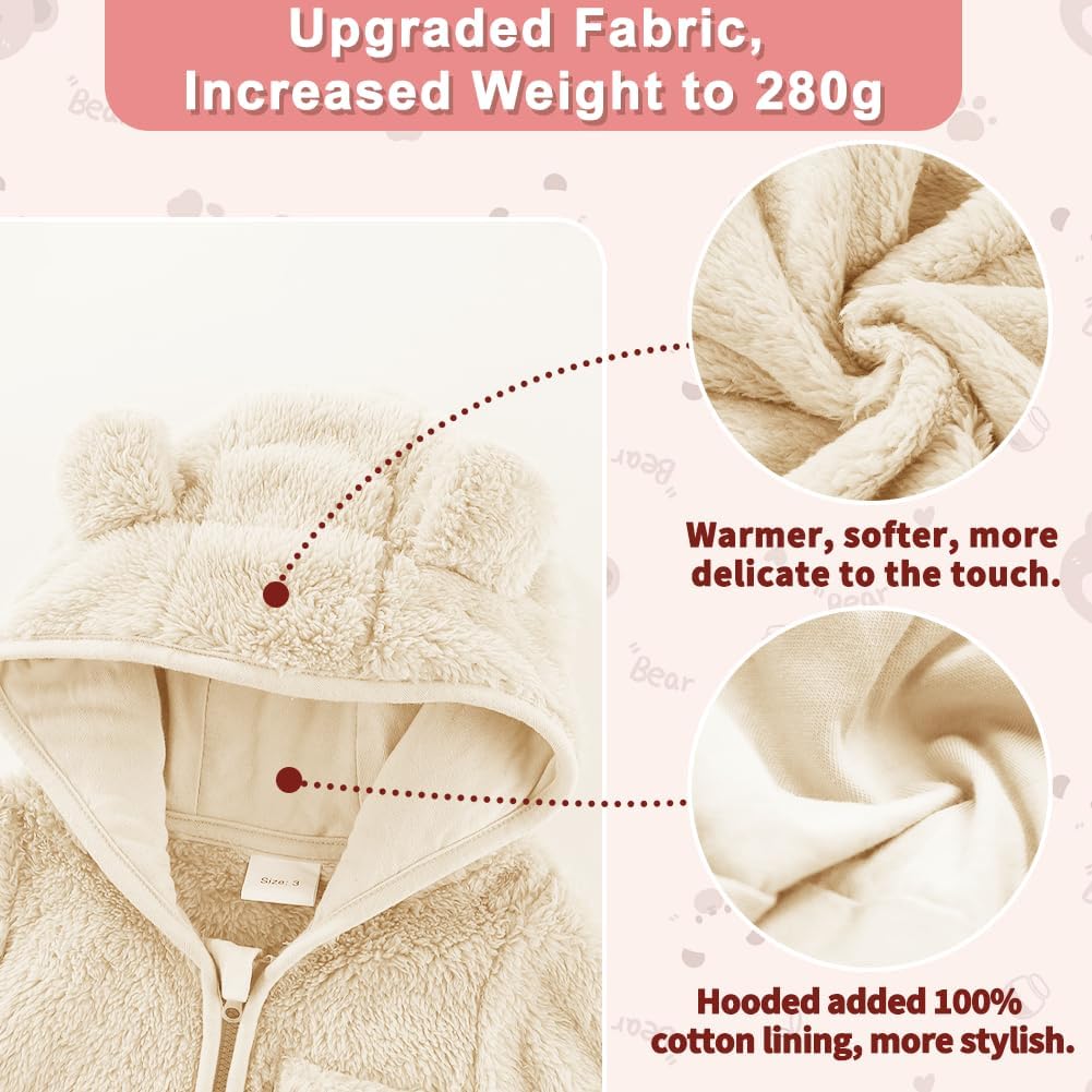 Thumbnail 2 de Fairy Baby Snowsuit 280g fleece romper