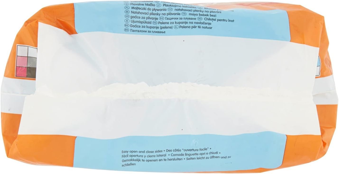 Detalle de HUGGIES Little Swimmers Couches Taille 5-6 (12-18 kg) – Paquet de 19