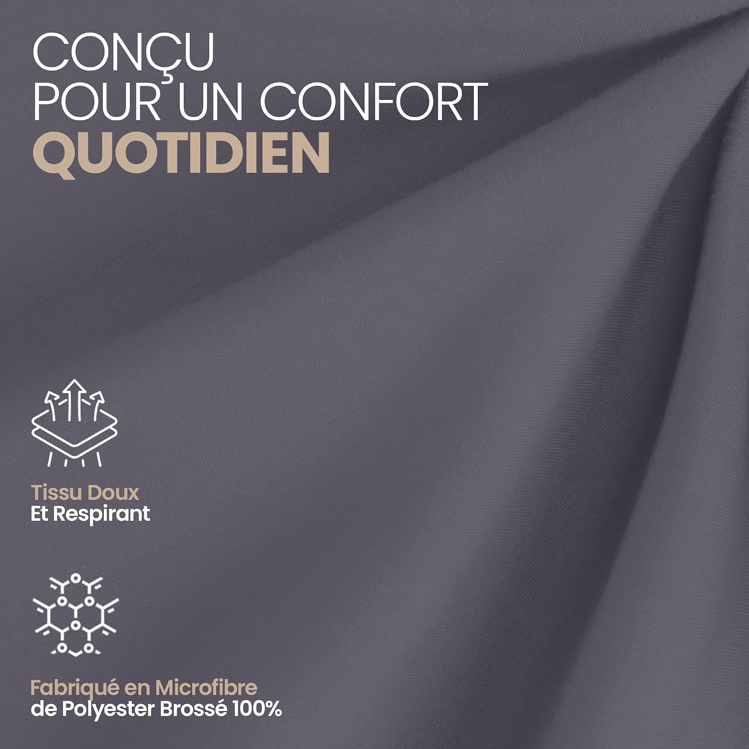 Thumbnail 6 de Utopia Bedding Drap Housse 90 x 200 cm