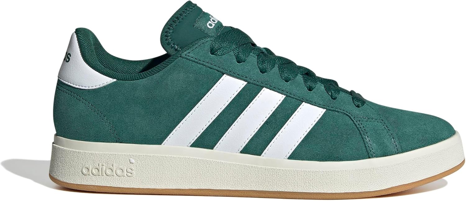 Thumbnail 4 de adidas Hombre Grand Court Base 00S Shoes Collegiates Green / Cloud White / Gum – 43 1/3 EU