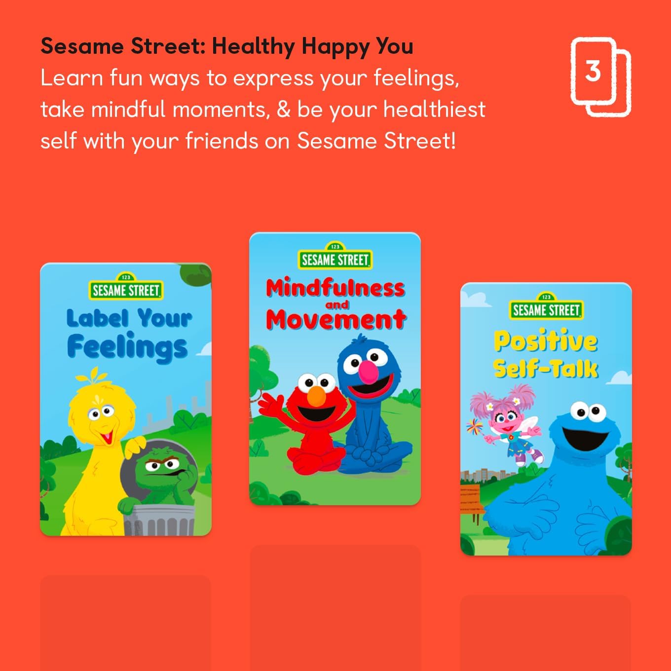 Detalle 2 de Yoto Sesame Street audio cards, Pack #1