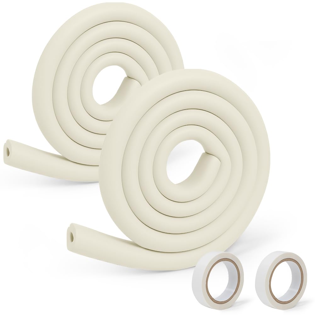 Detalle de Vicloon Kantenschutz U-förmig (2 x 2 m) aus NBR, selbstklebend – Beige
