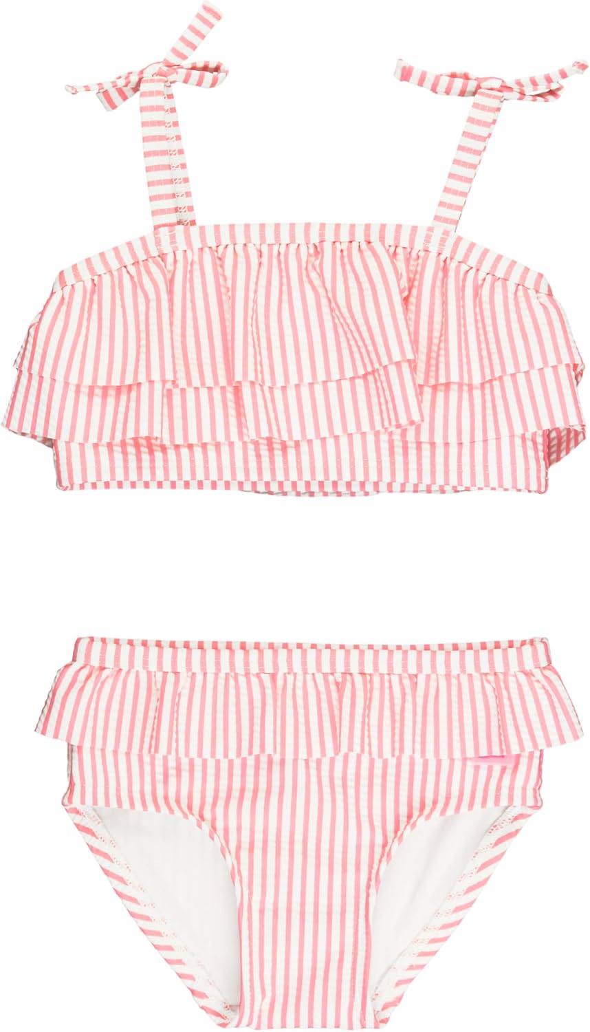 Thumbnail 4 de RuffleButts One‑Shoulder Ruffle Tankini UPF50+