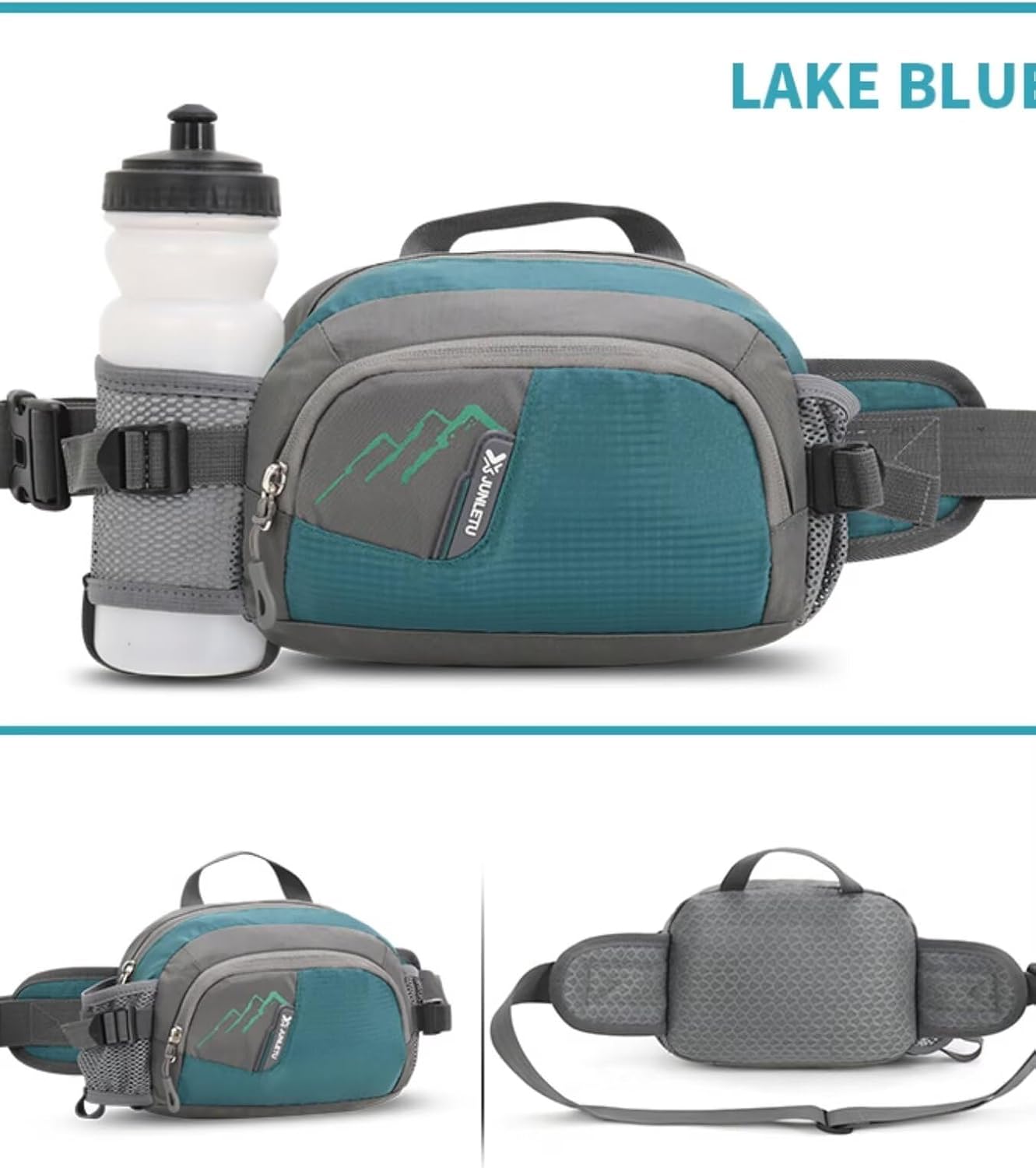 Detalle de ROSSRORE Dog Walking Bag with Water Bottle Holder