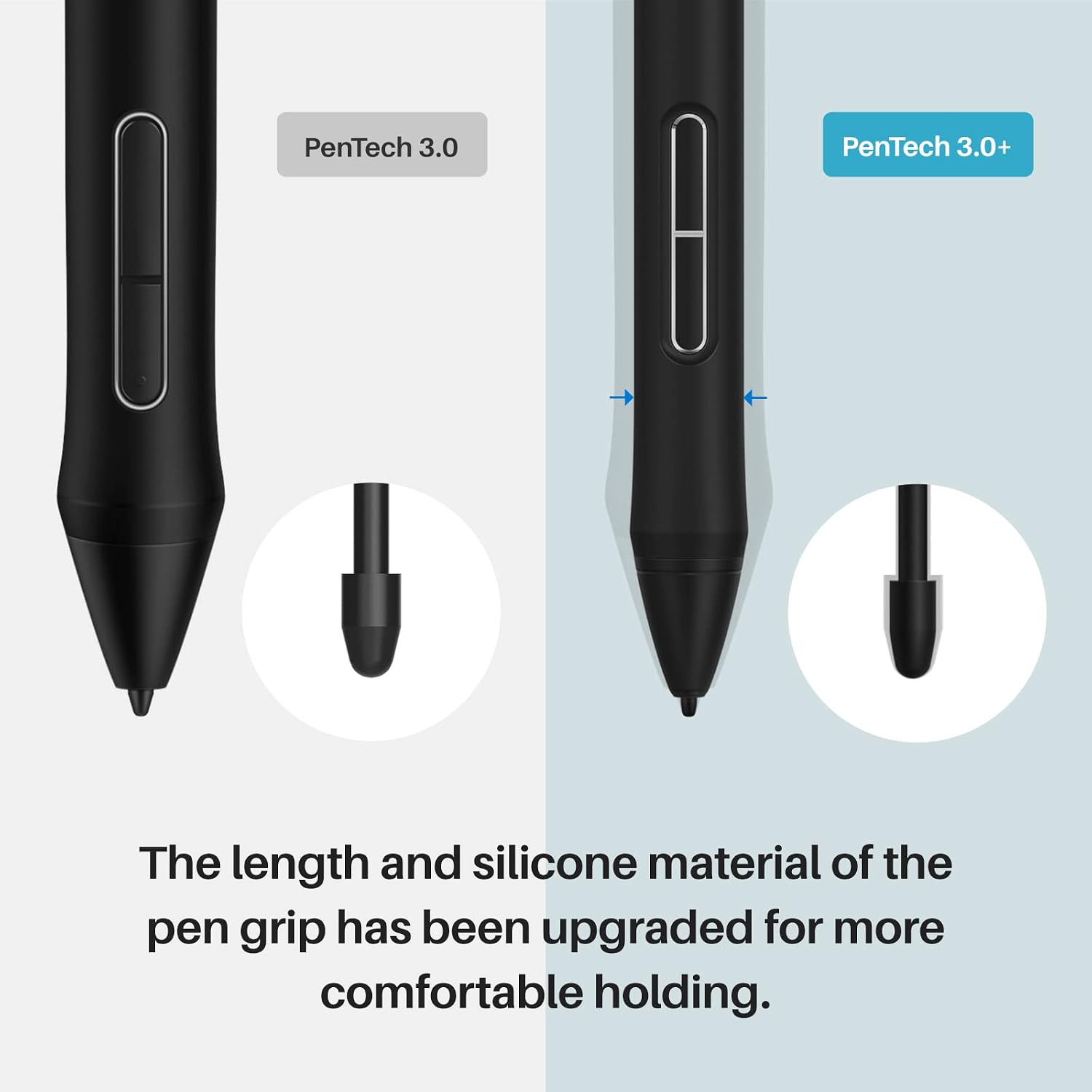 Detalle 2 de HUION PW550S Slim Digital Pen, Battery-Free Stylus with PenTech 3.0+
