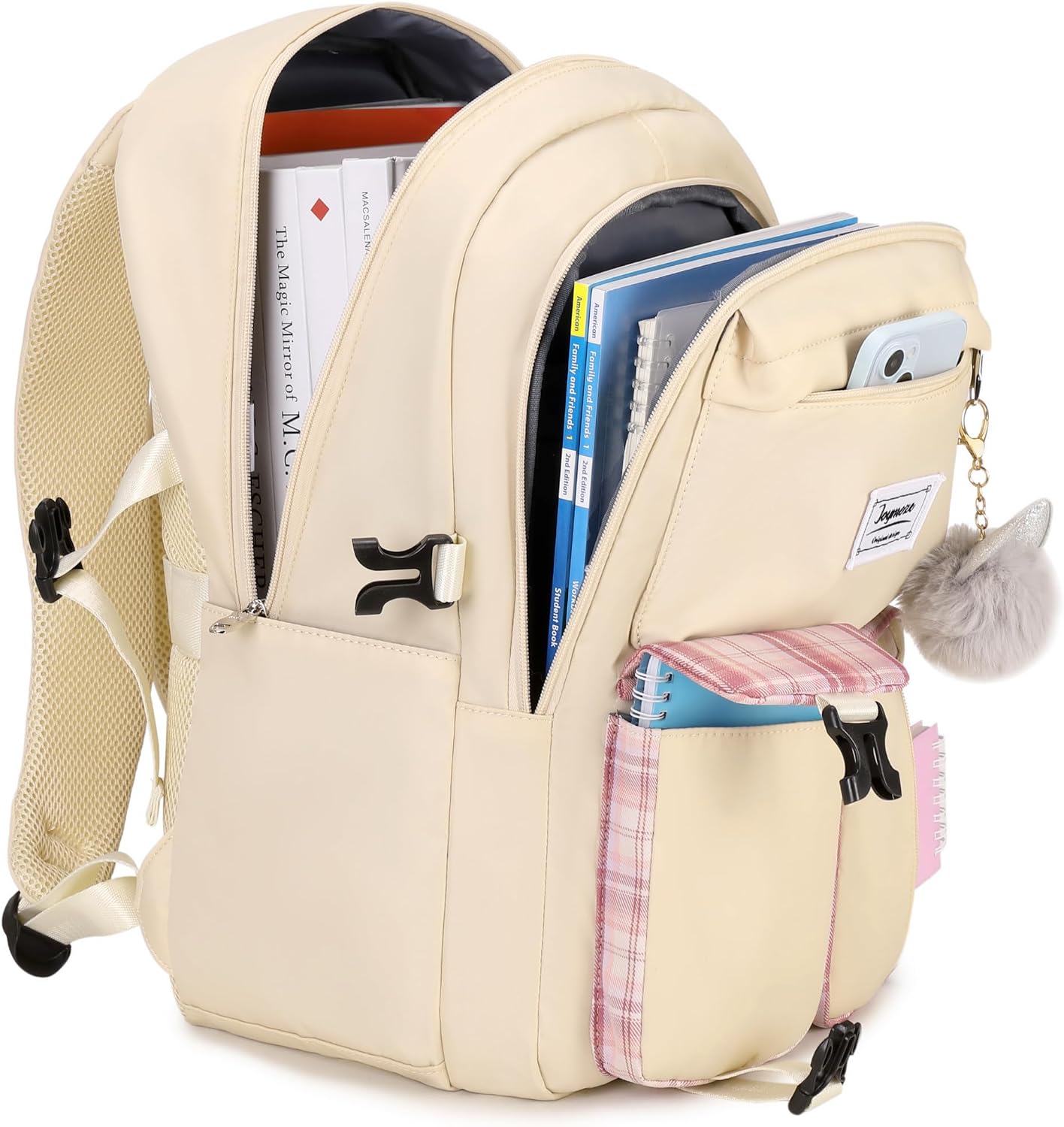 Thumbnail 6 de Joymoze Cute Backpack for Teen Girls Grey