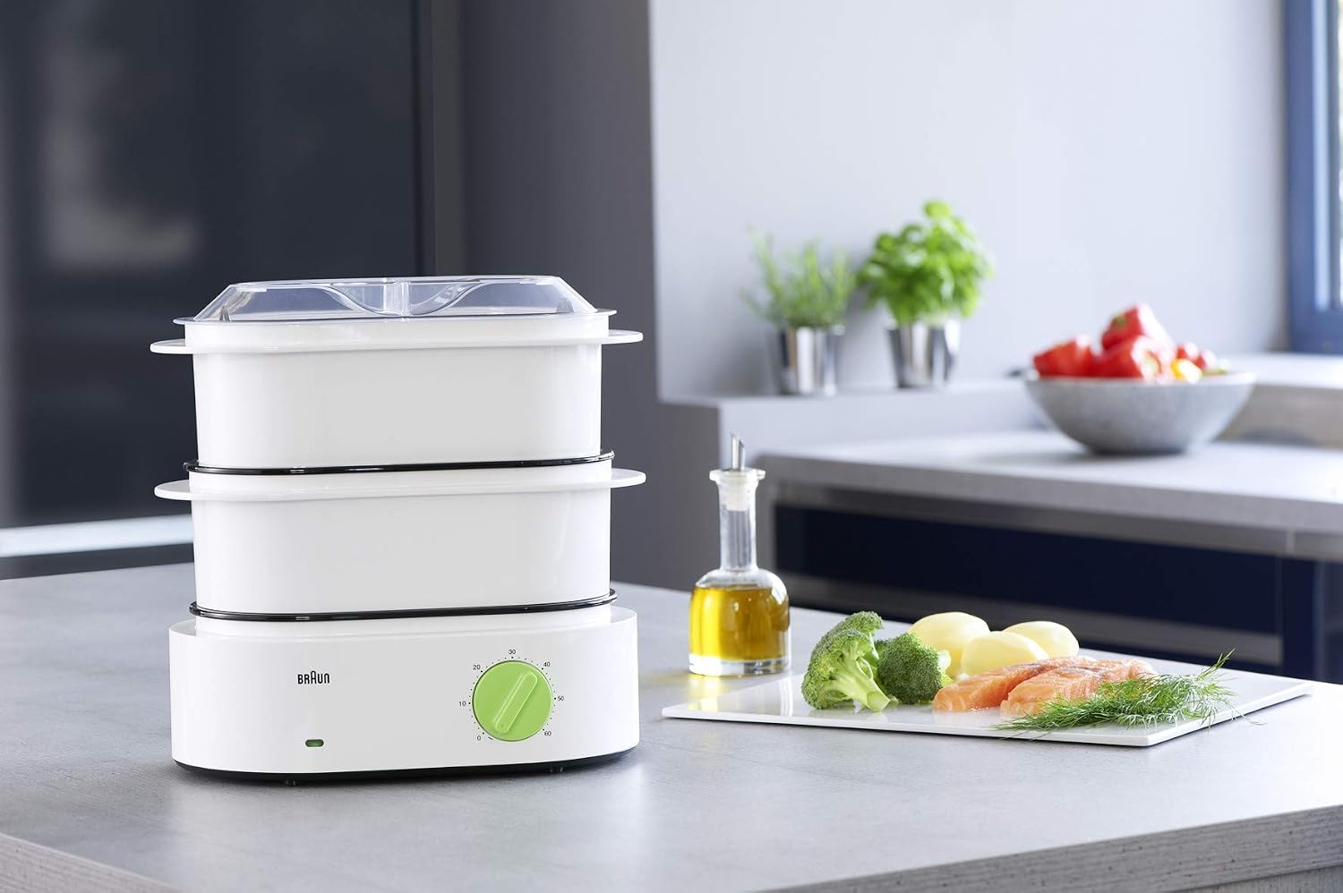 Detalle 2 de Braun FS3000 Cuiseur Vapeur 3,1L