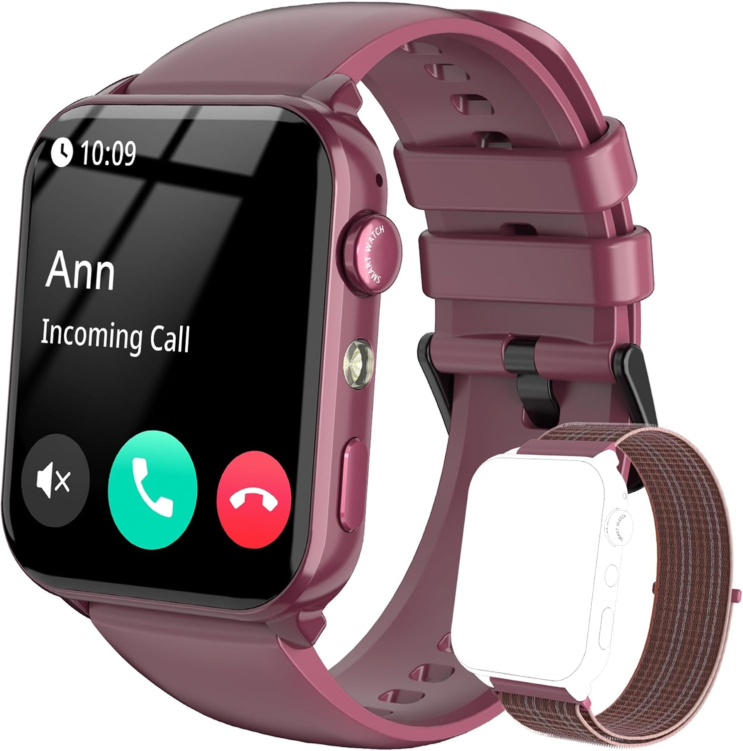 Detalle de IOWODO Smart Watch 1.91" HD fitness tracker
