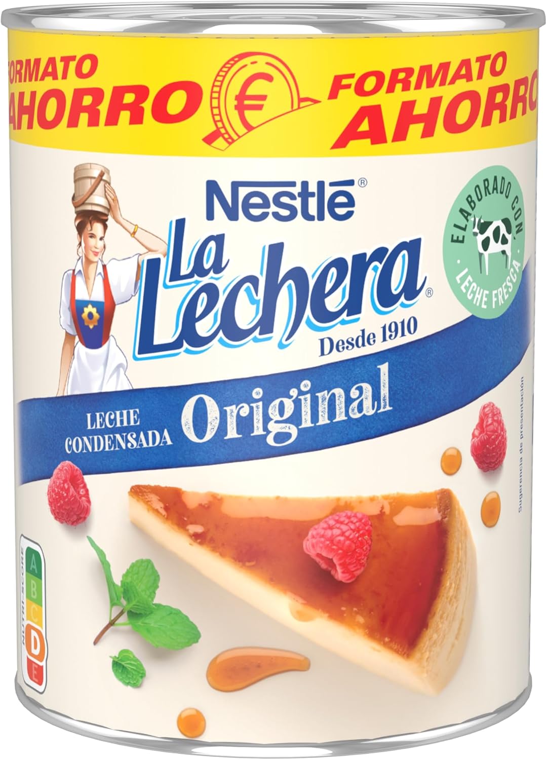 Detalle 2 de Nestlé La Lechera Leche Condensada Entera 740g x12🥛