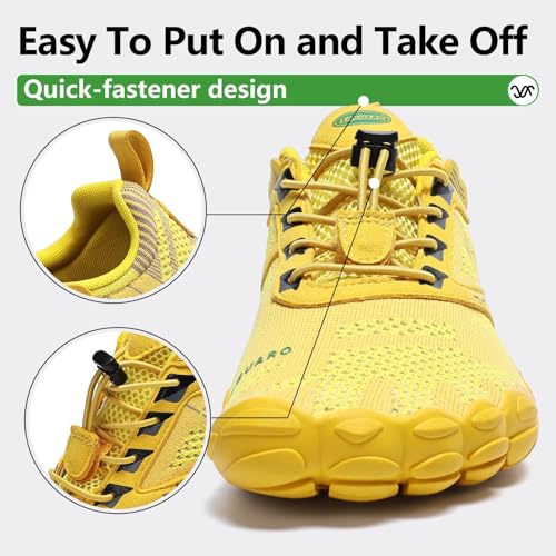 Detalle de SAGUARO Mujere Barefoot Trail Running Shoes para hombre: zapatillas de trail descalzas, preparación para exterior