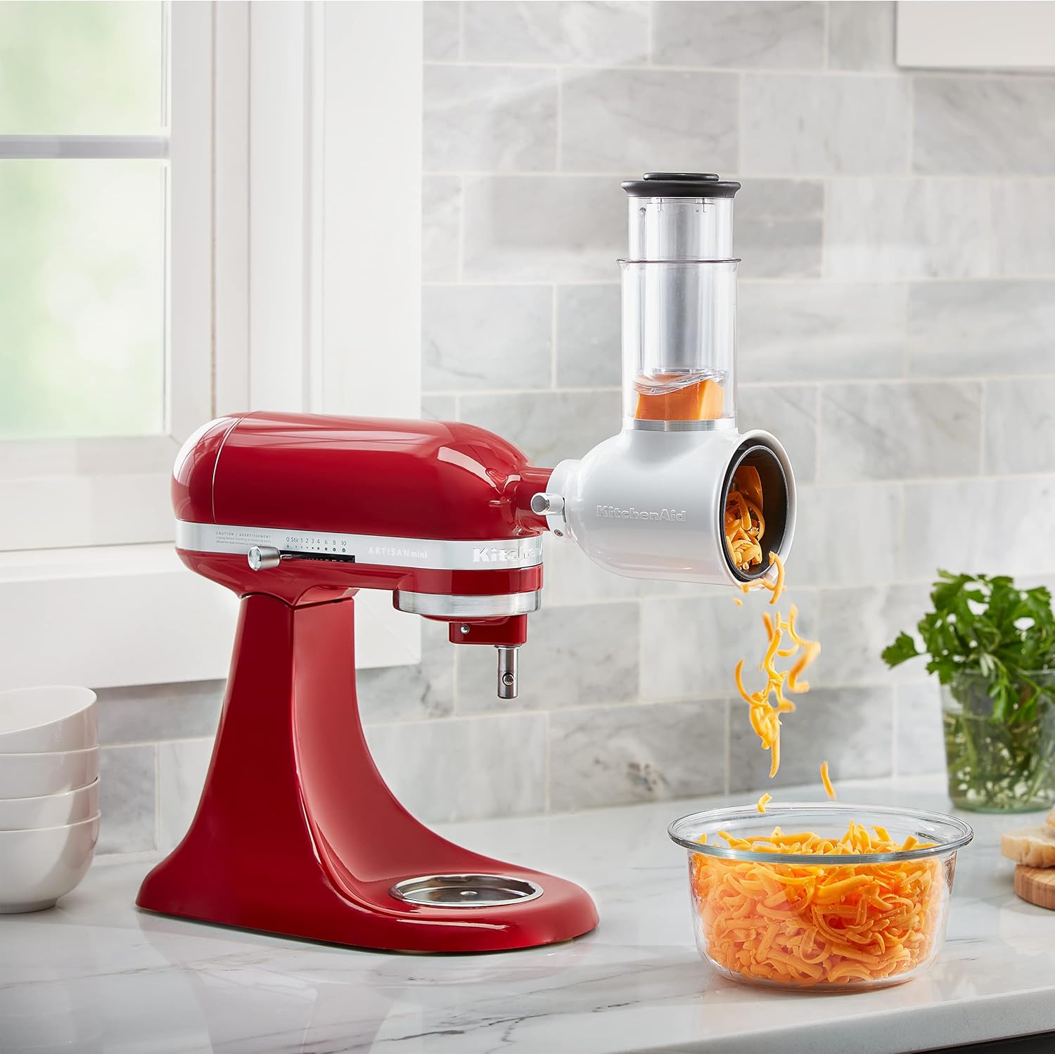 Thumbnail 6 de KitchenAid Slicer and Shredder Attachment KSMVSA