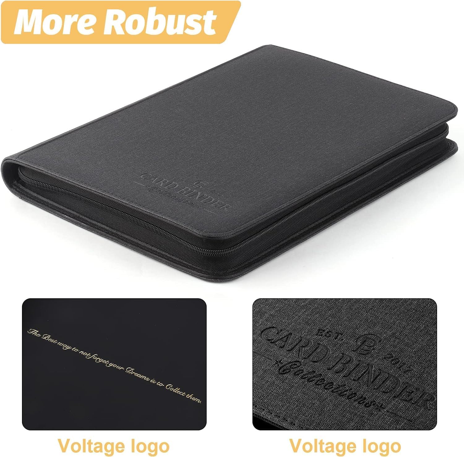 Detalle 1 de Foalgo 9 Pocket Card Binder 540