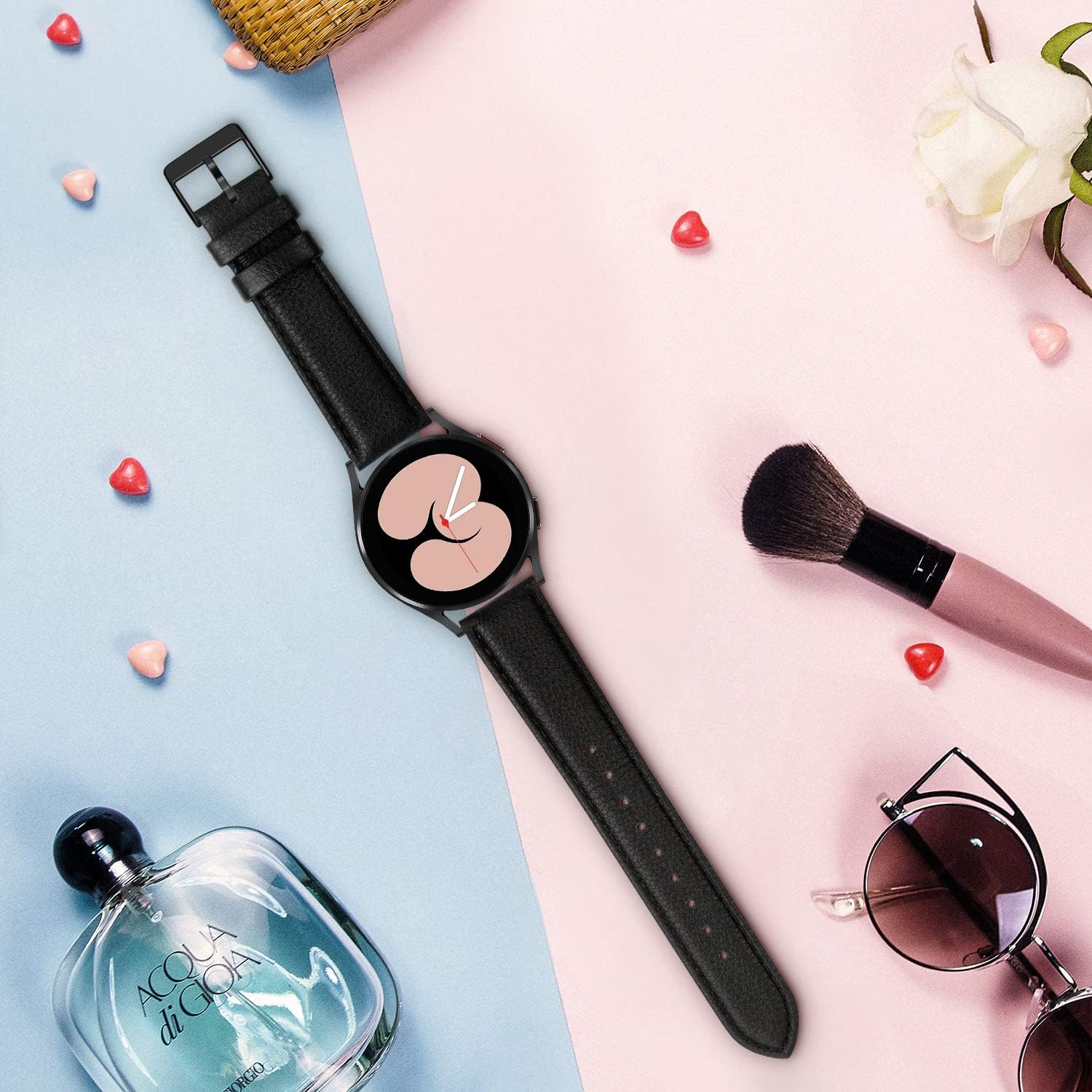 Thumbnail 4 de Tuocal 20mm Genuine Leather Strap for Galaxy Watch
