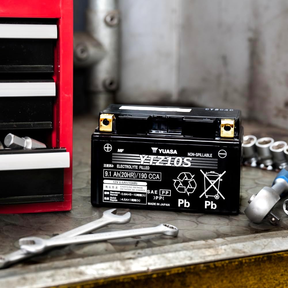 Thumbnail 3 de Yuasa YTZ10S 12V 190 CCA maintenance-free VRLA AGM motorbike battery