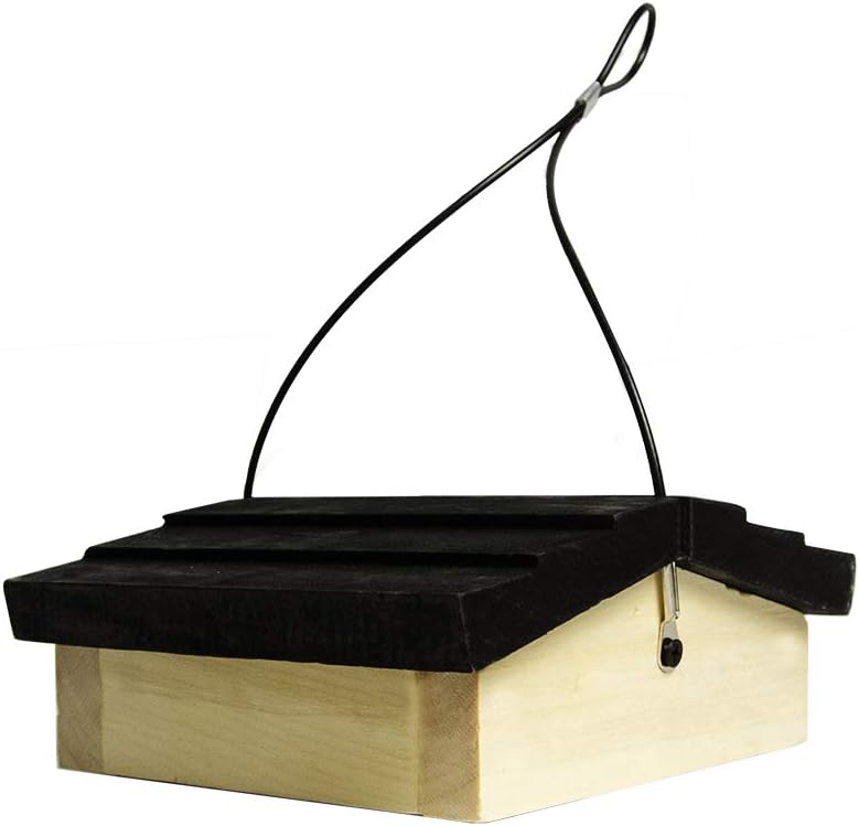 Detalle de Mardili Cedar Suet Upside-Down Bird Feeder
