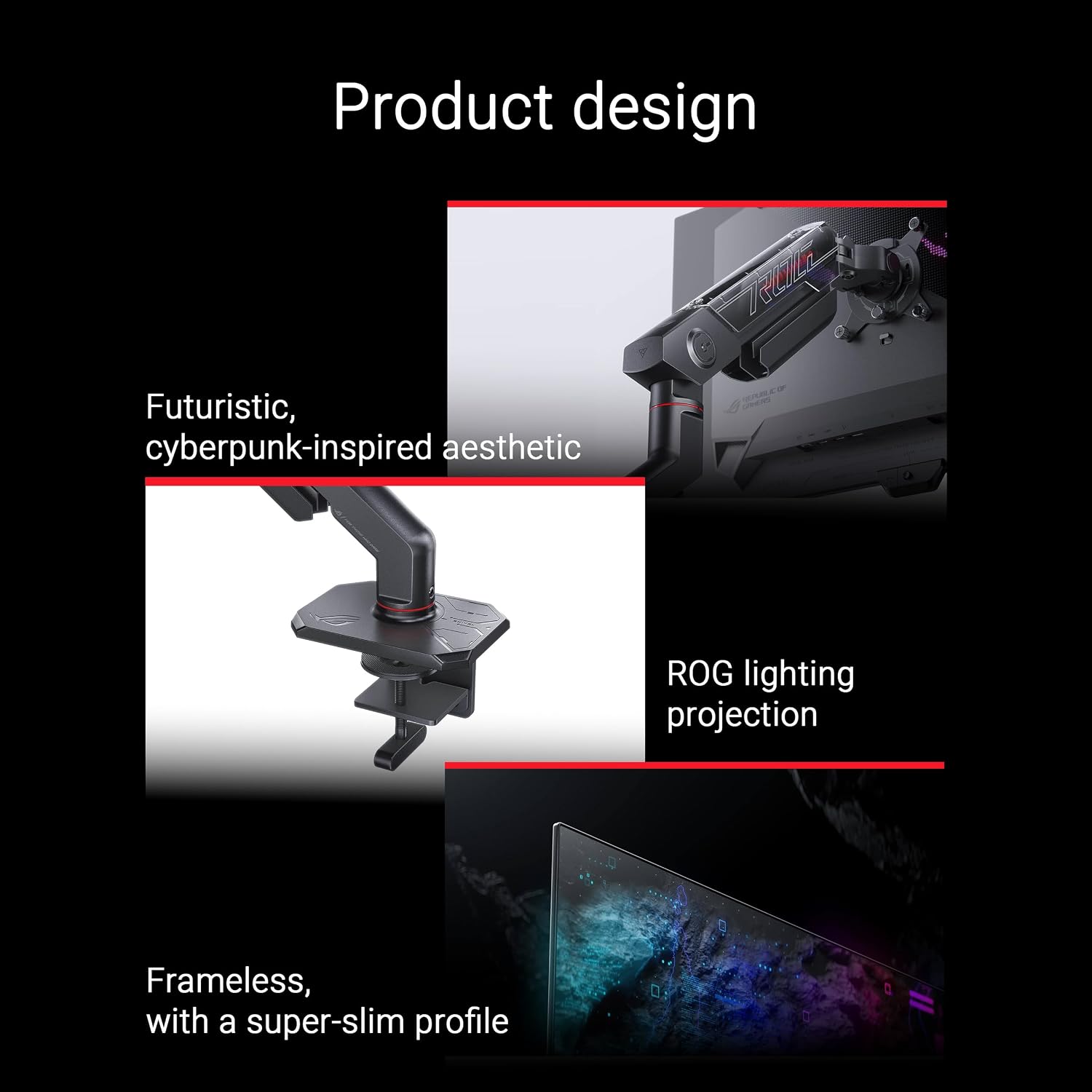 Detalle de ASUS ROG Swift 27-inch 1440p OLED 240Hz