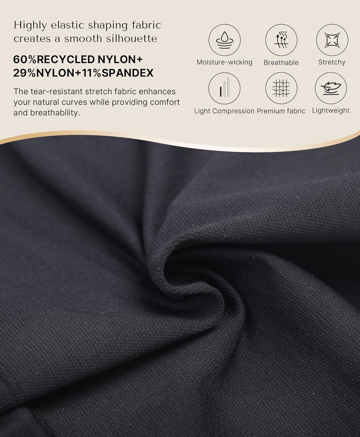 Thumbnail 4 de SHAPELLX Tummy Control Shapewear Shorts for Women – Seamless High-Waisted Body Shaper