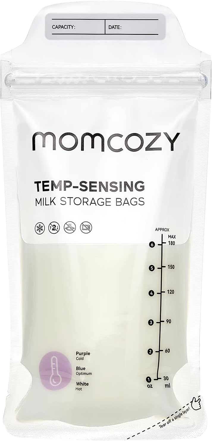 Detalle 2 de momcozy 120 bolsas 180ml para leche materna