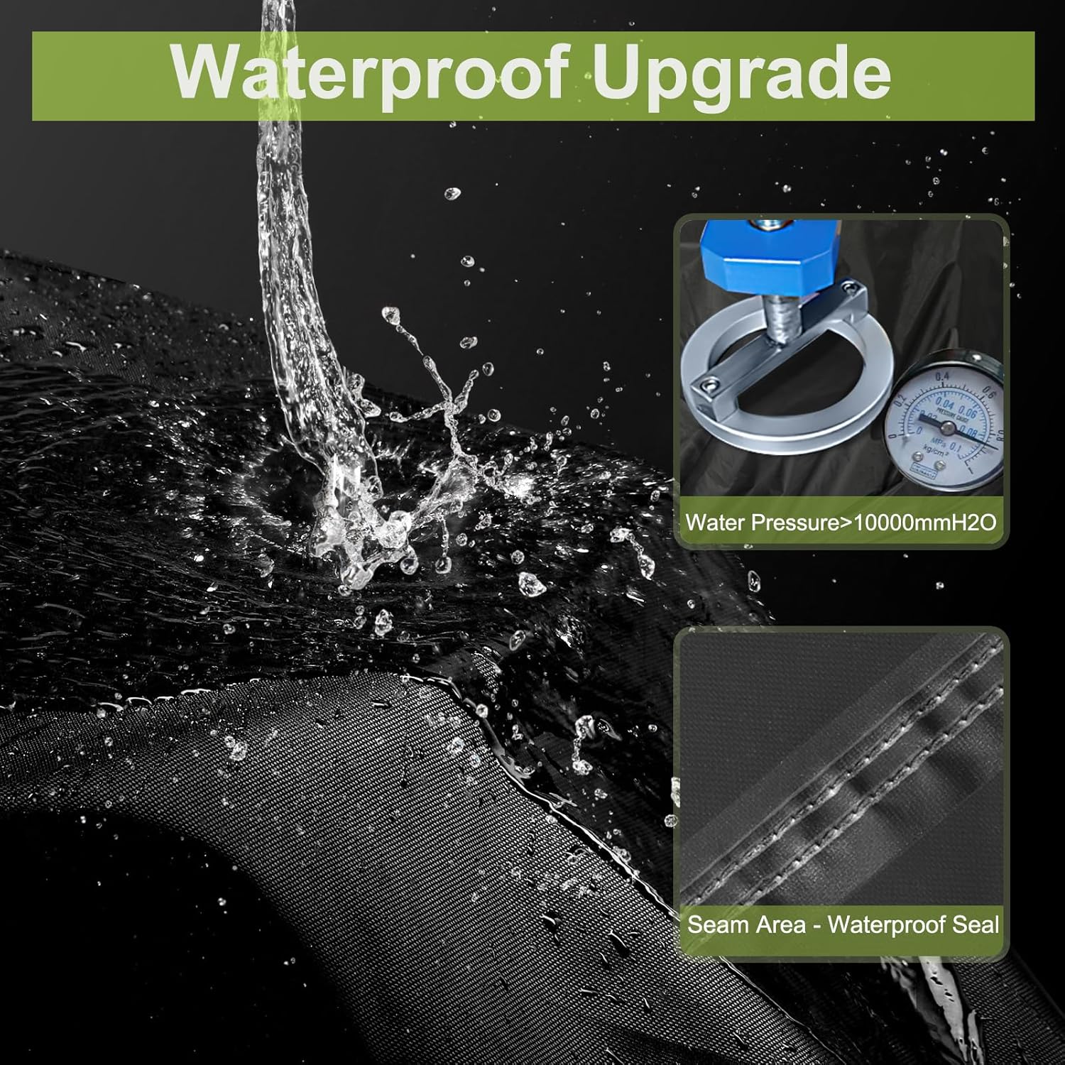 Thumbnail 4 de Ezilif 90x70x110cm Barbecue Cover: Waterproof, Windproof and UV‑Rugged