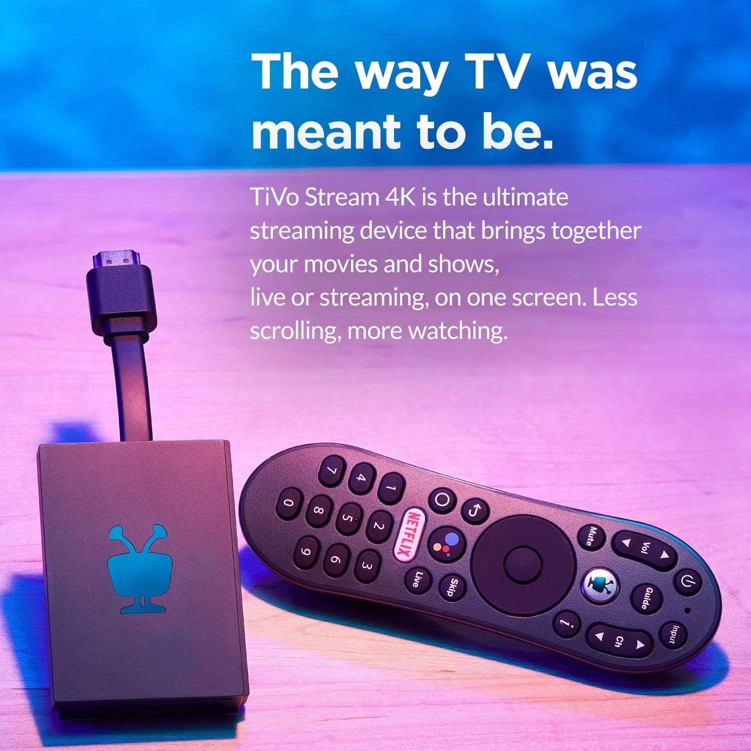Detalle 2 de TiVo Stream 4K: All Your Streaming Apps and Live TV on One Screen