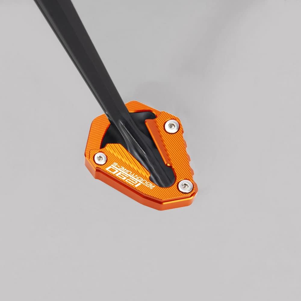 Thumbnail 1 de Modeer supporto prolungato per cavalletto laterale KTM 1290 Super Adventure S (2021-2022) CNC alluminio 6061, colore arancione