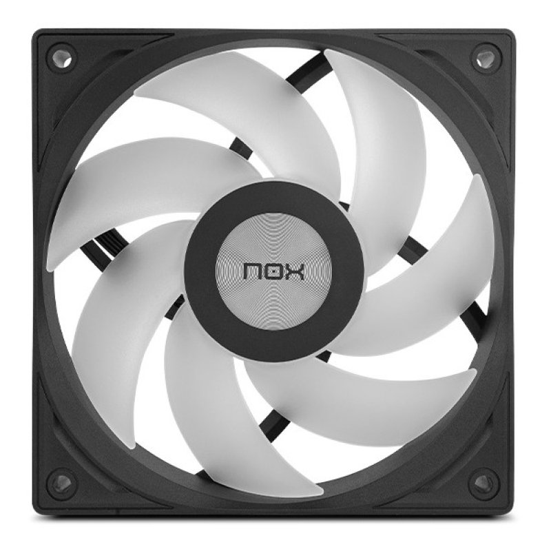 Detalle de Nox Hummer H-500 ARGB: Ventilador CPU 120 mm con Pantalla LCD para una disipación controlada