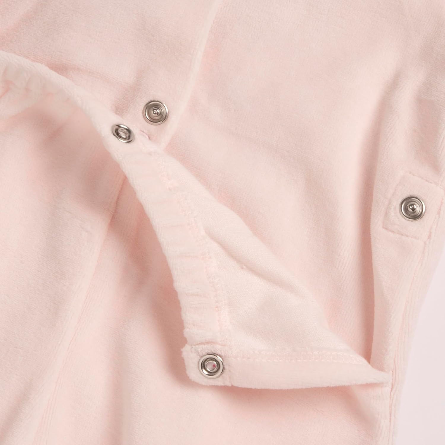 Detalle 1 de Chicco En Douce Velours, avec Ouverture Pratique À L'entrejambe – Grenouillères bébé fille (lot de 1)