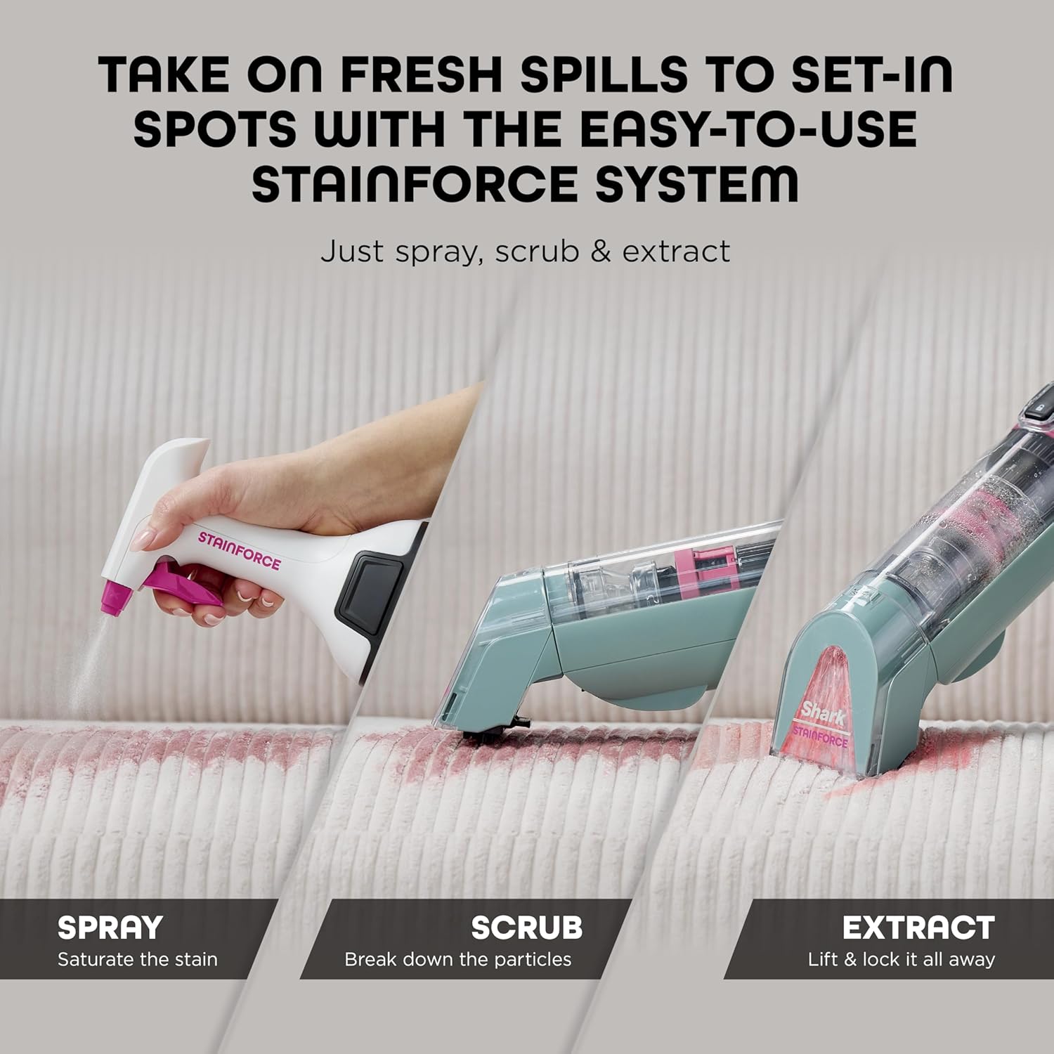 Thumbnail 4 de Shark StainForce HX101 cordless spot cleaner 🧹