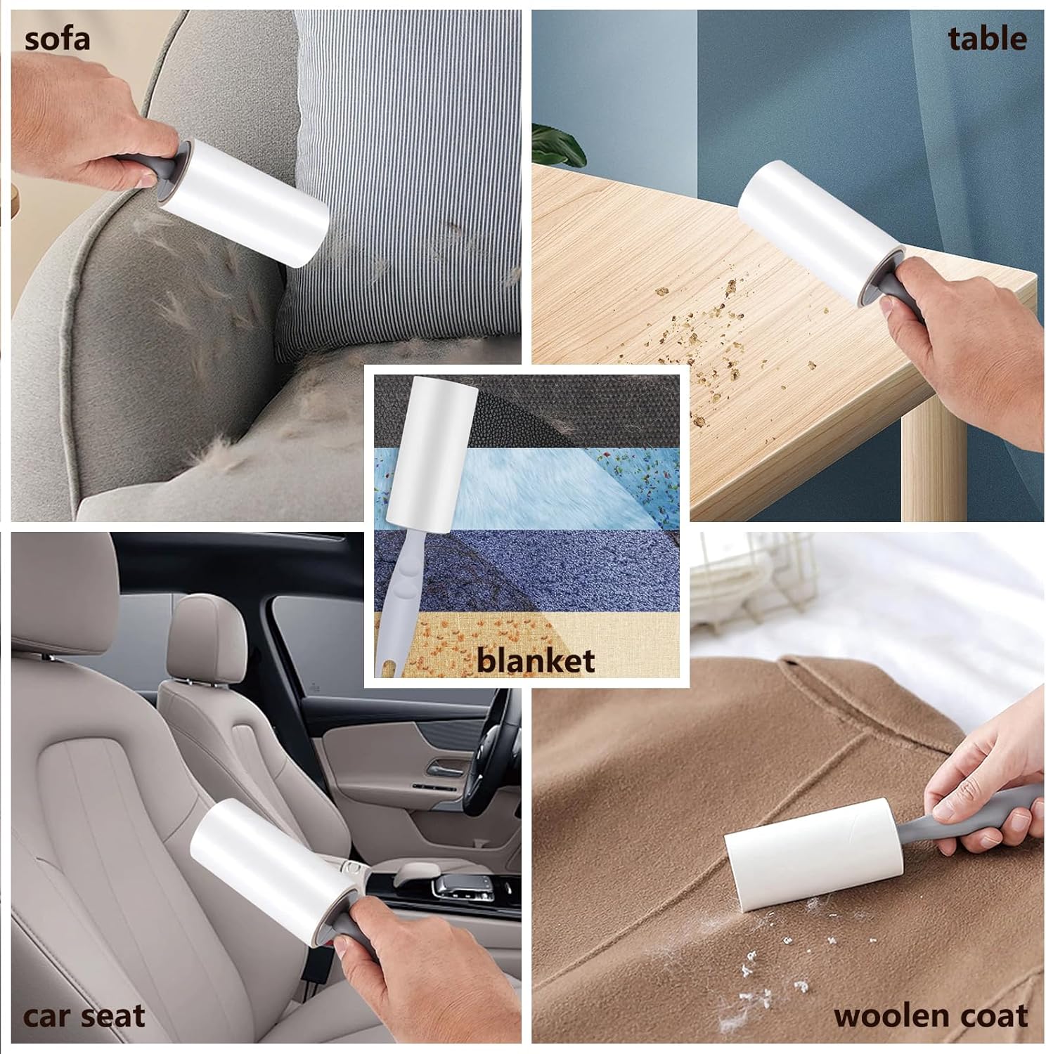 Thumbnail 5 de Omtofo Fusselrolle 540 Blatt 🧹