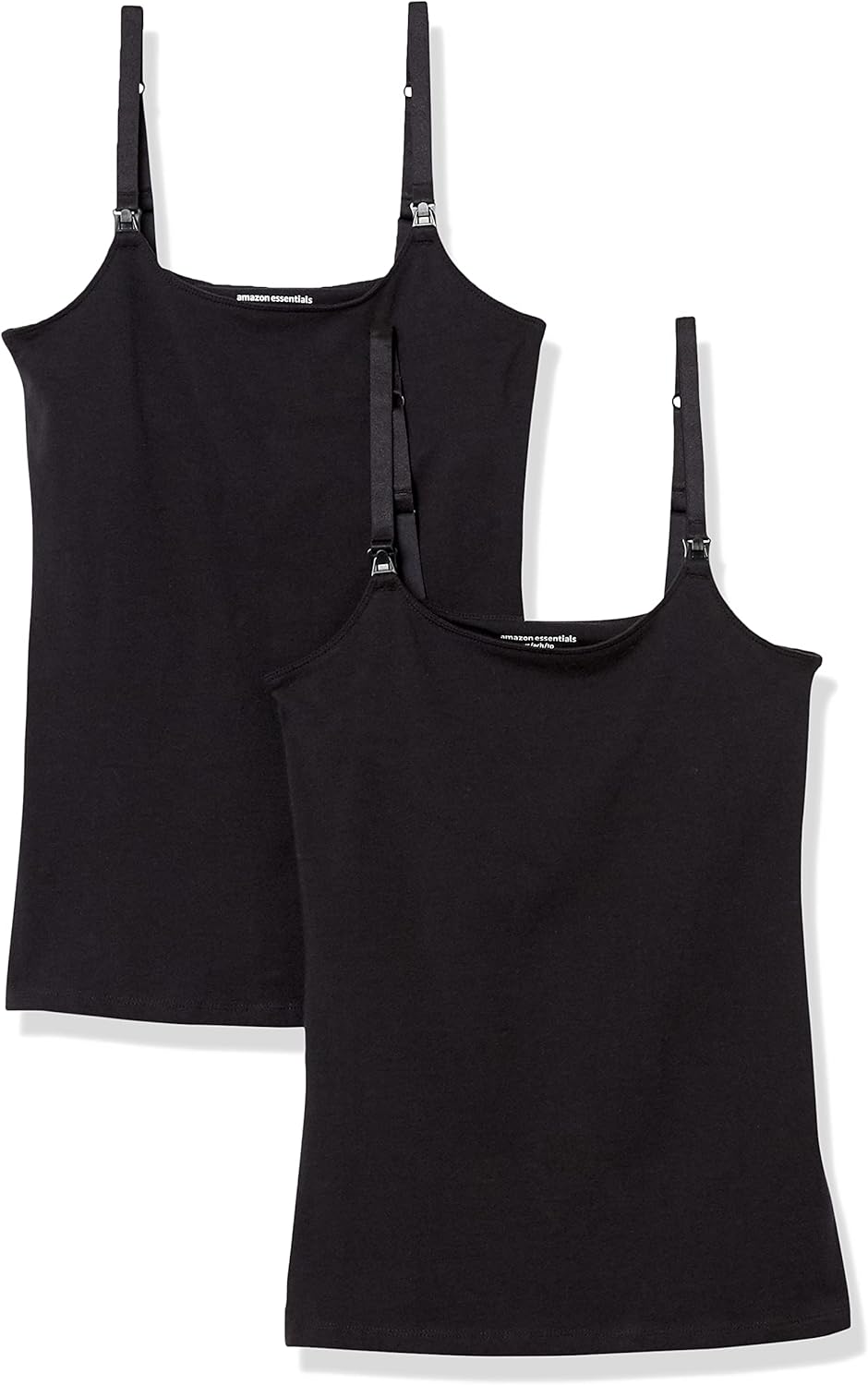 Detalle 2 de Amazon Essentials Donna Canotta Premaman con Spallini Regolabili e Reggiseno Integrato