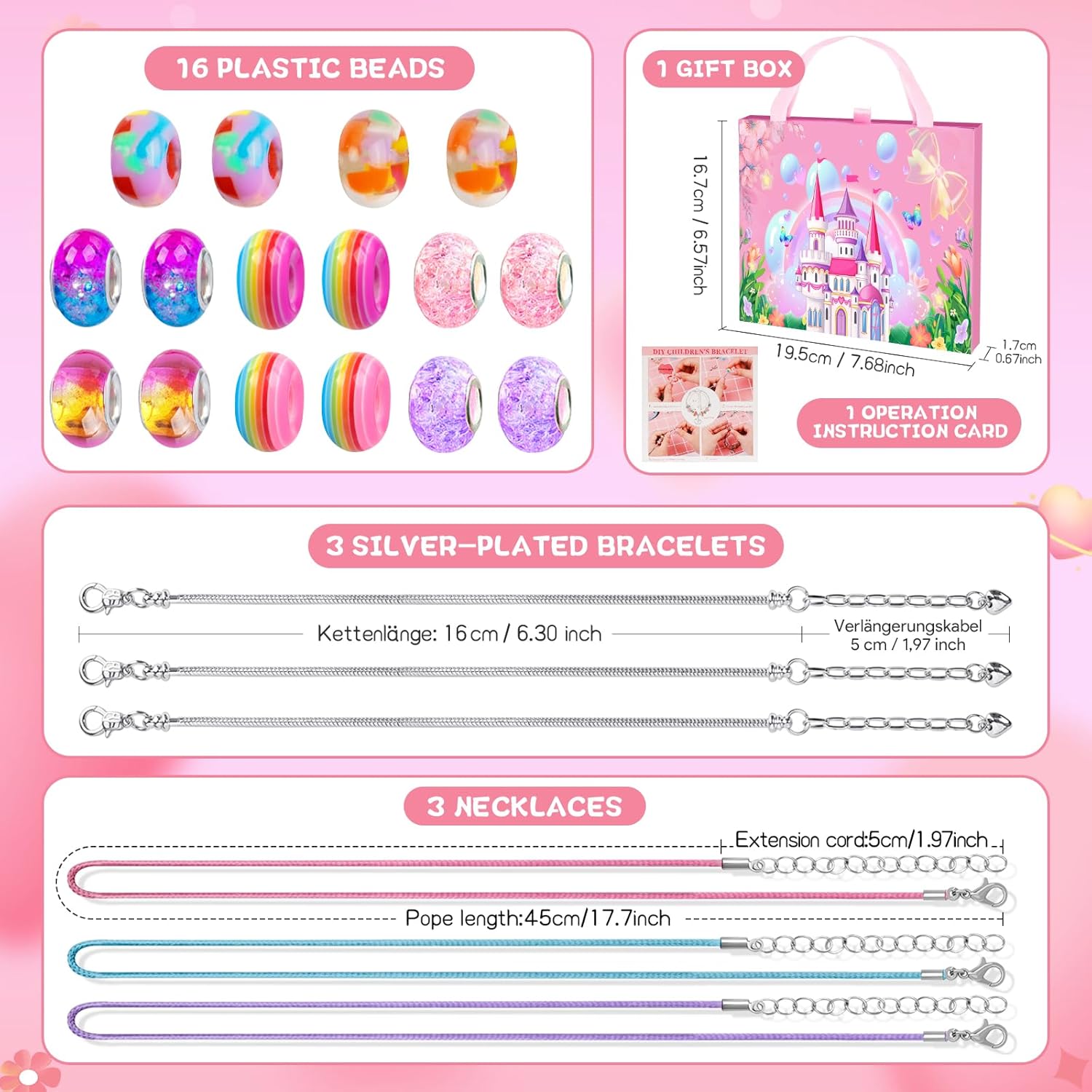 Thumbnail 2 de WEVOL Kit Braccialetti 5-13 anni 🎀