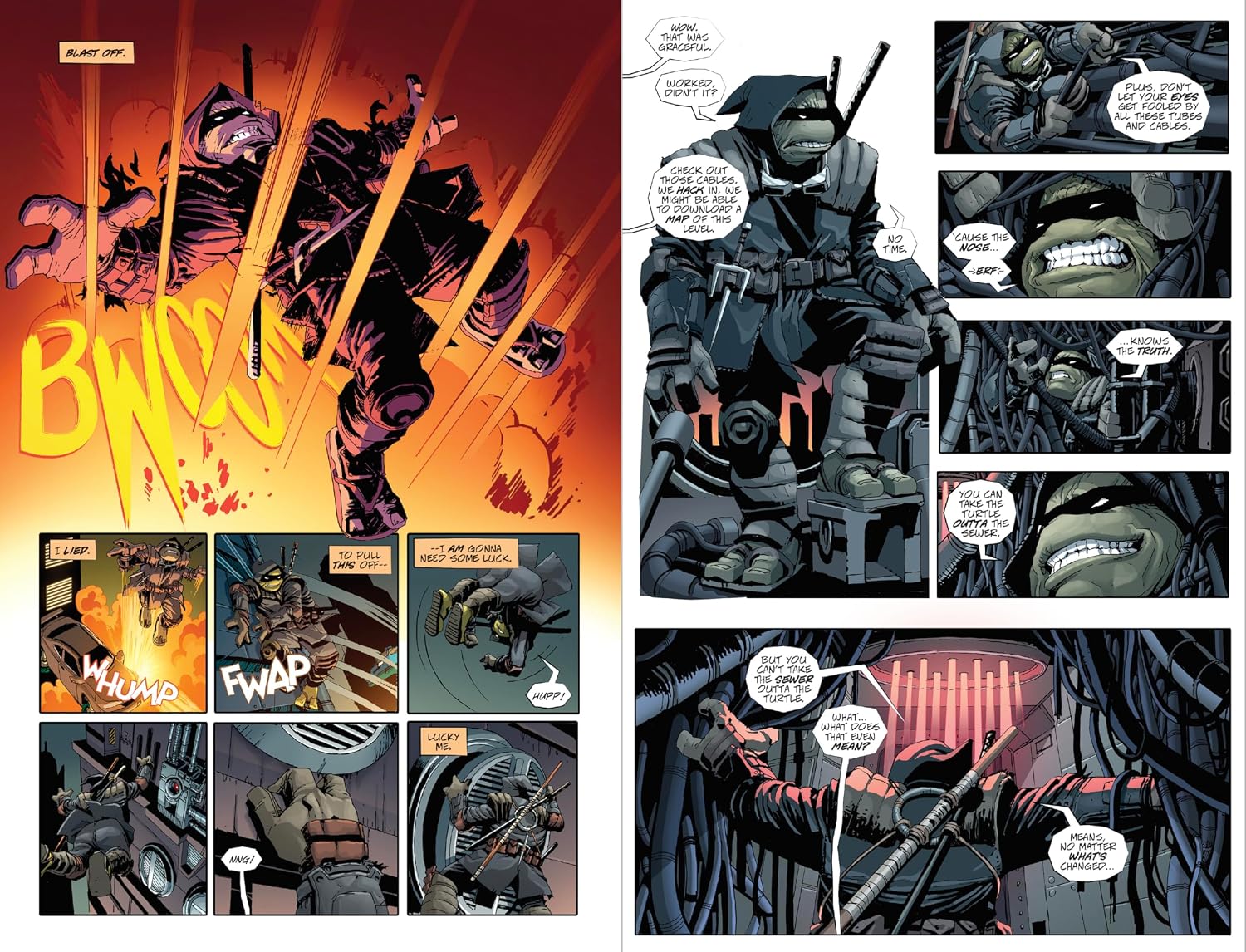 Thumbnail 6 de TMNT THE LAST RONIN HC – hardcover graphic novel van 224 pagina's