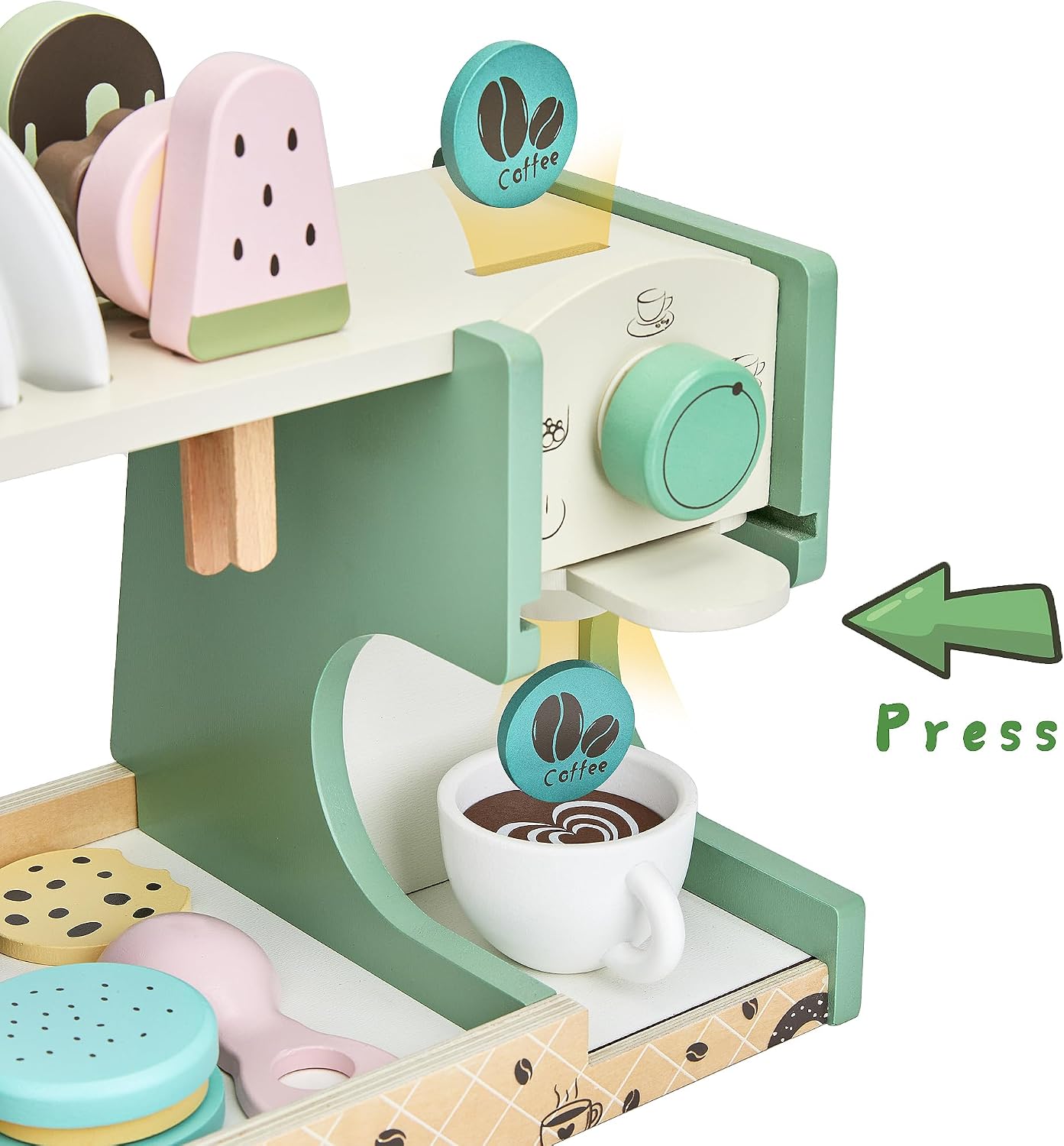 Detalle 2 de medoga Gioco gelato 28 pezzi