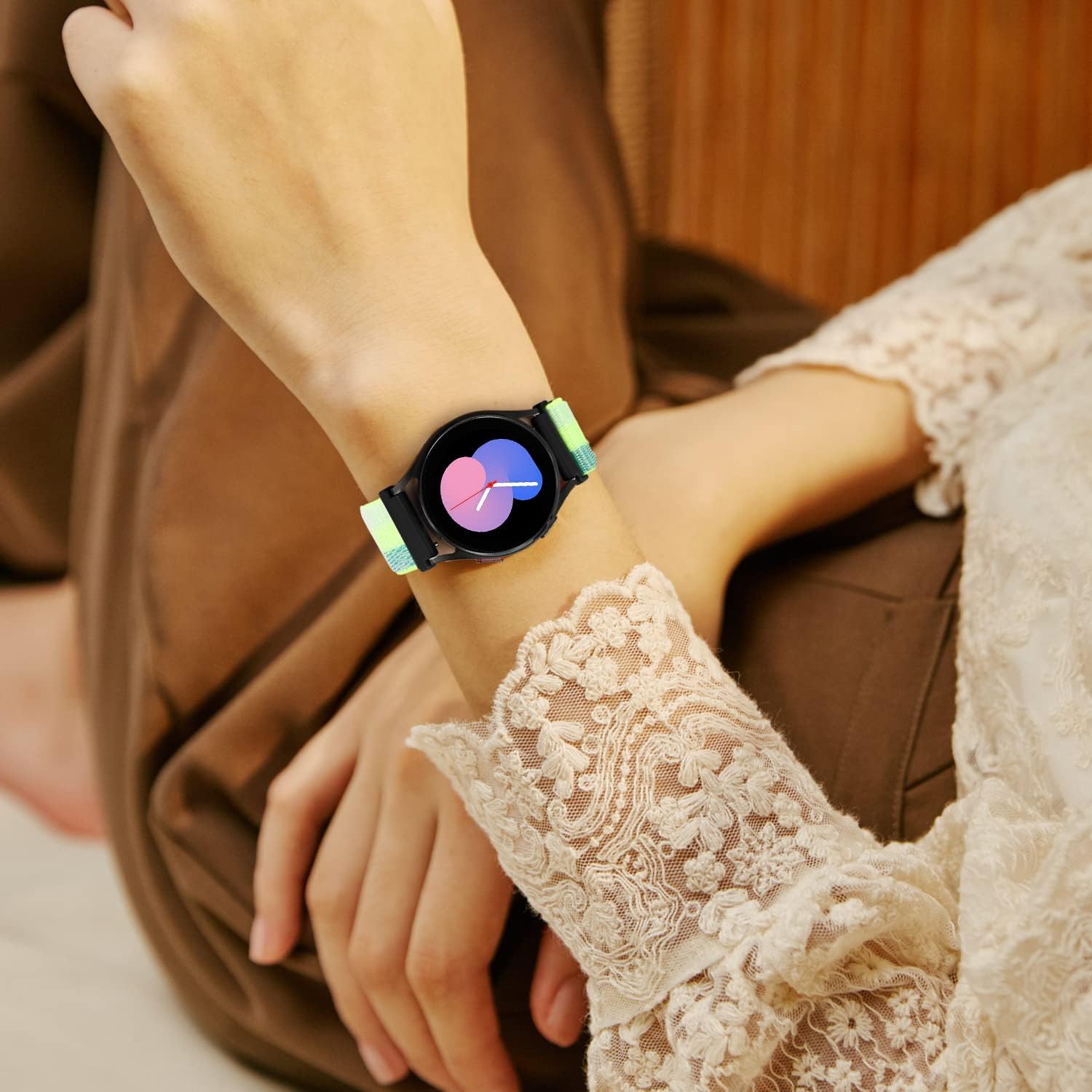 Detalle 2 de Vodtian Nylon Armband 20 mm für Smartwatch
