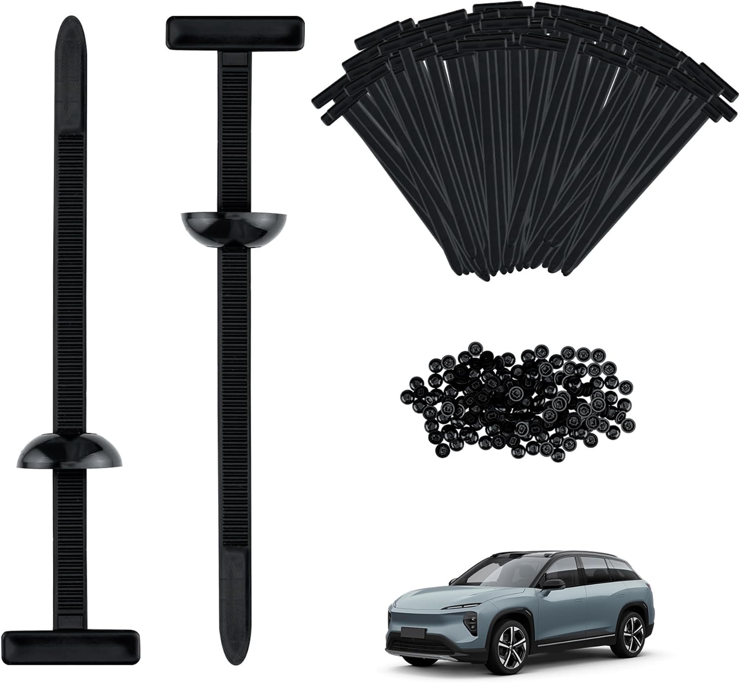 Detalle de Mcbazel 200 Pezzi fascette nylon per auto