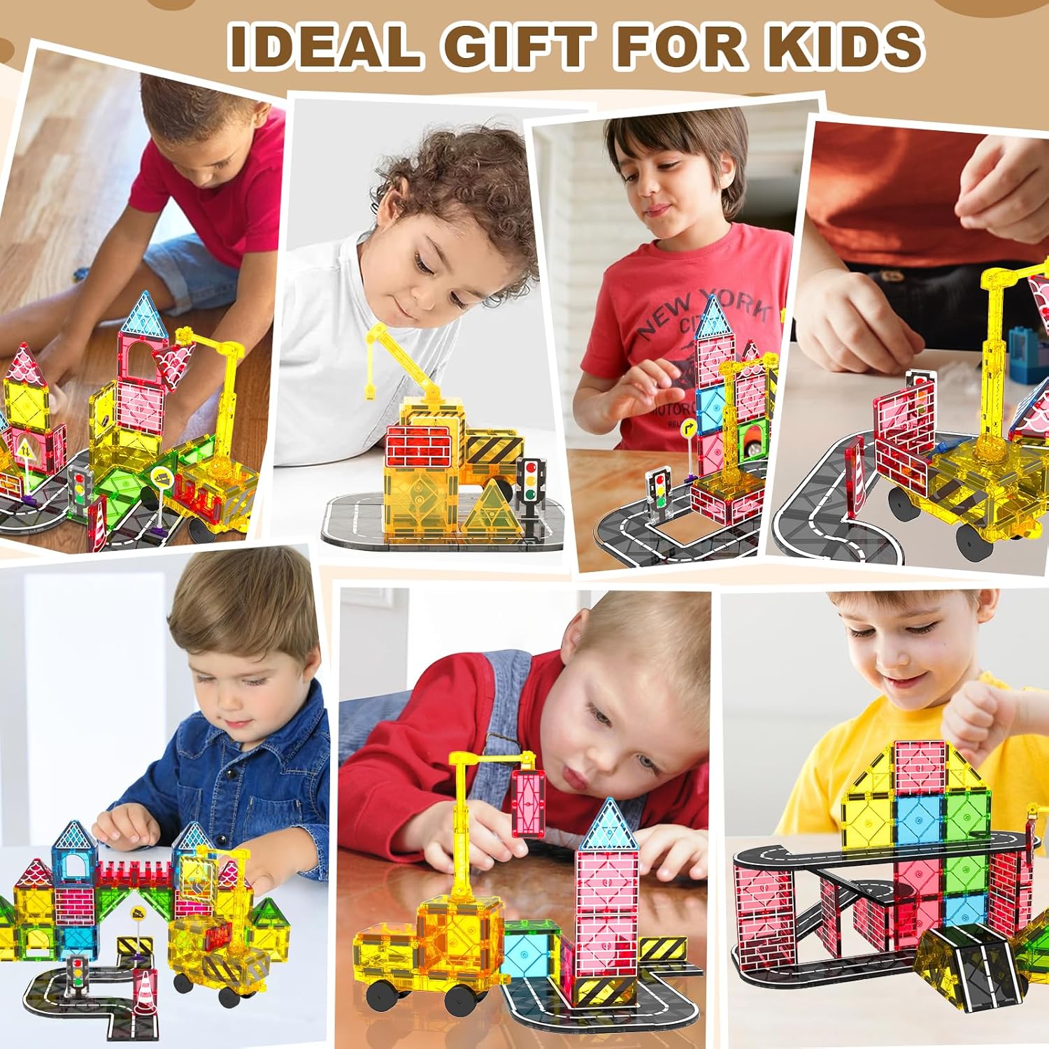 Thumbnail 2 de Magnetic Road Tiles with Extendable Magnetic Crane