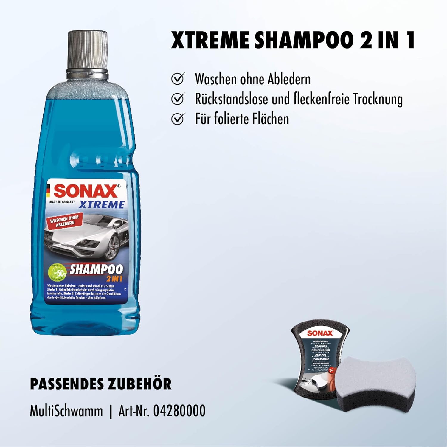 Thumbnail 2 de SONAX XTREME Autoshampoo 1 L
