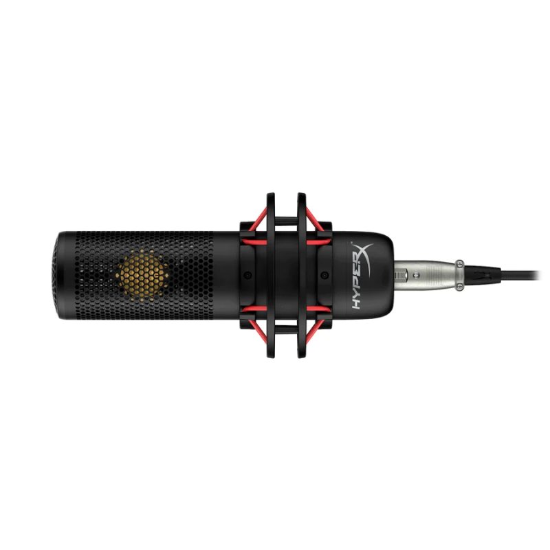 Detalle 2 de HyperX ProCast micrófono cardioide XLR de condensador 🎤
