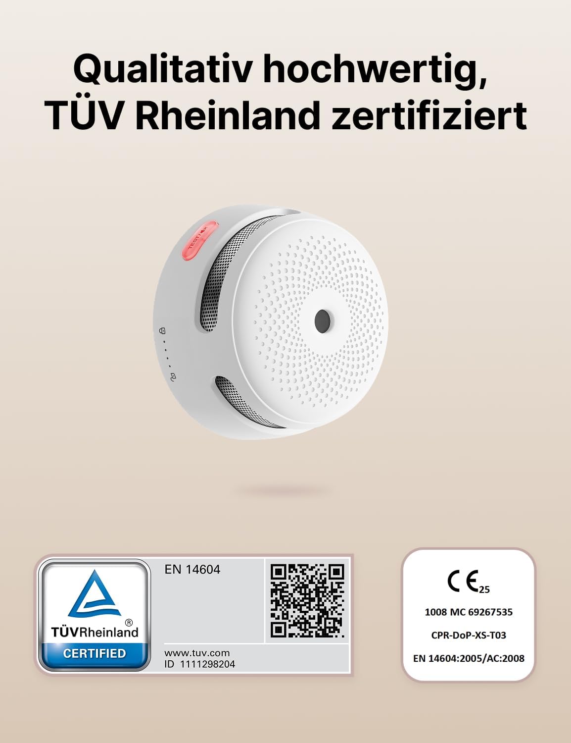 Thumbnail 1 de X-Sense Rauchmelder Smart 6er-Set