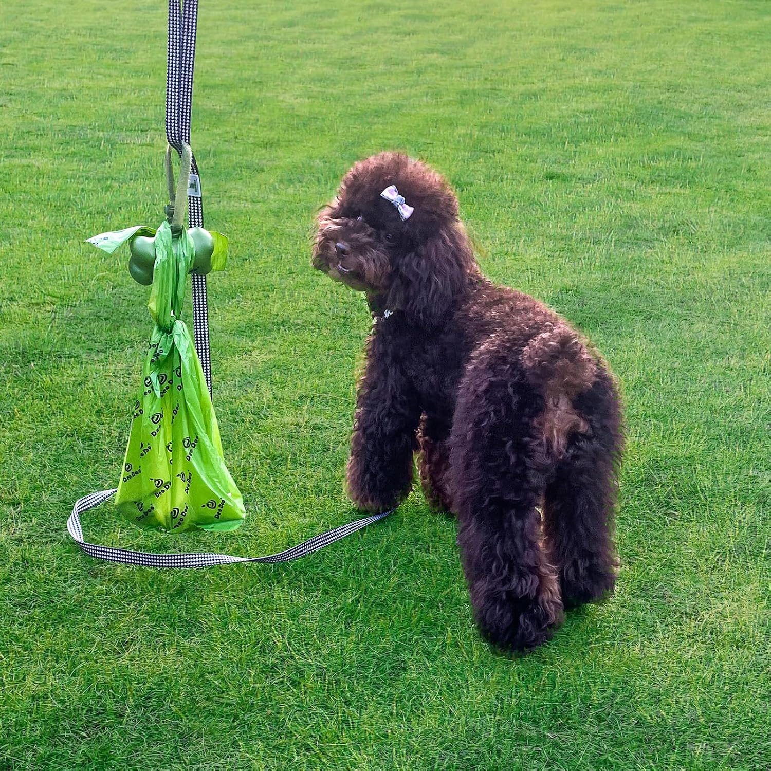 Thumbnail 6 de Biodegradable Dog Poo Bags with Tie Handle – Large Leak-Proof 720 Bags (11 x 15 inch) Green Doggy Waste Bags