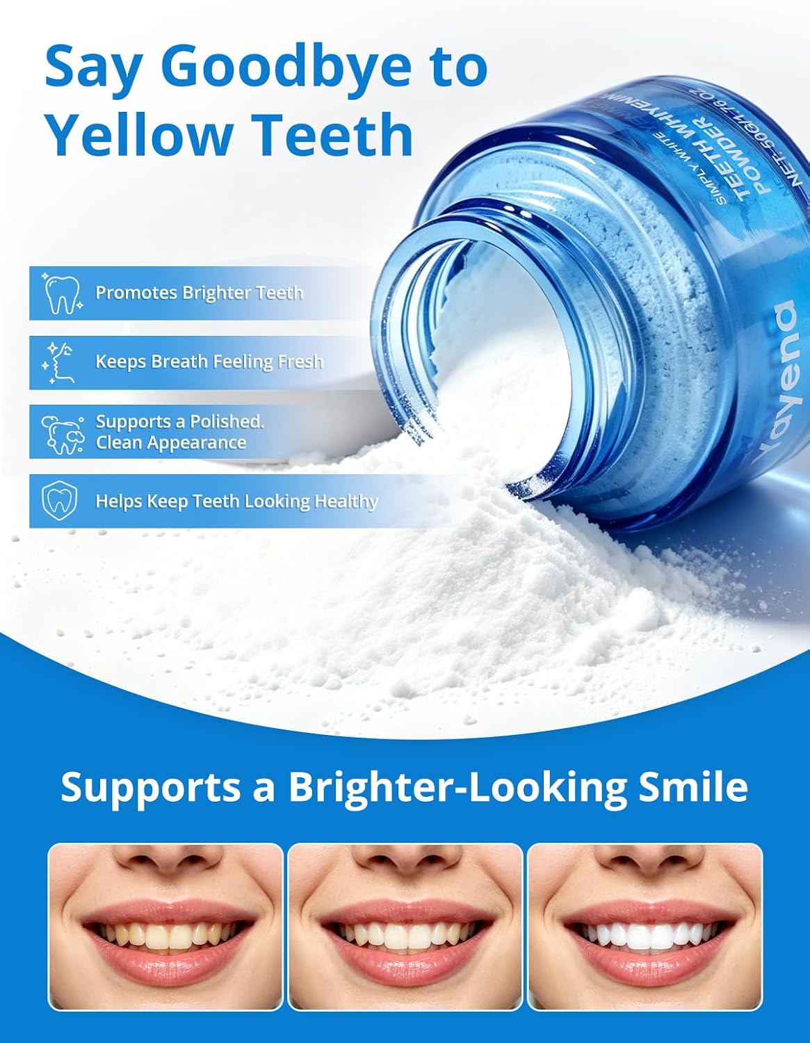 Thumbnail 6 de Updated Design Teeth Whitening Powder with Hydroxyapatite, 50g