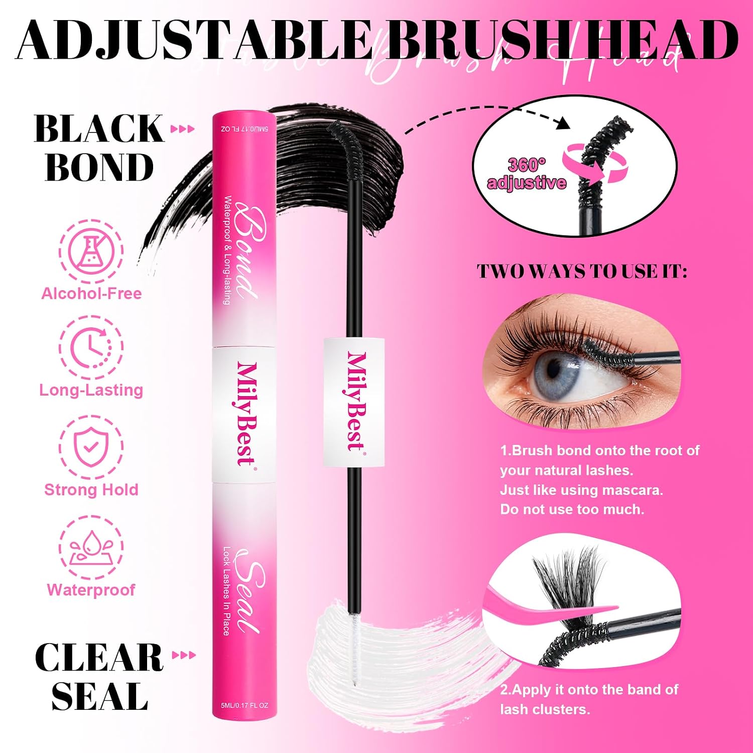 Thumbnail 4 de MilyBest Lash Cluster Kit 200D