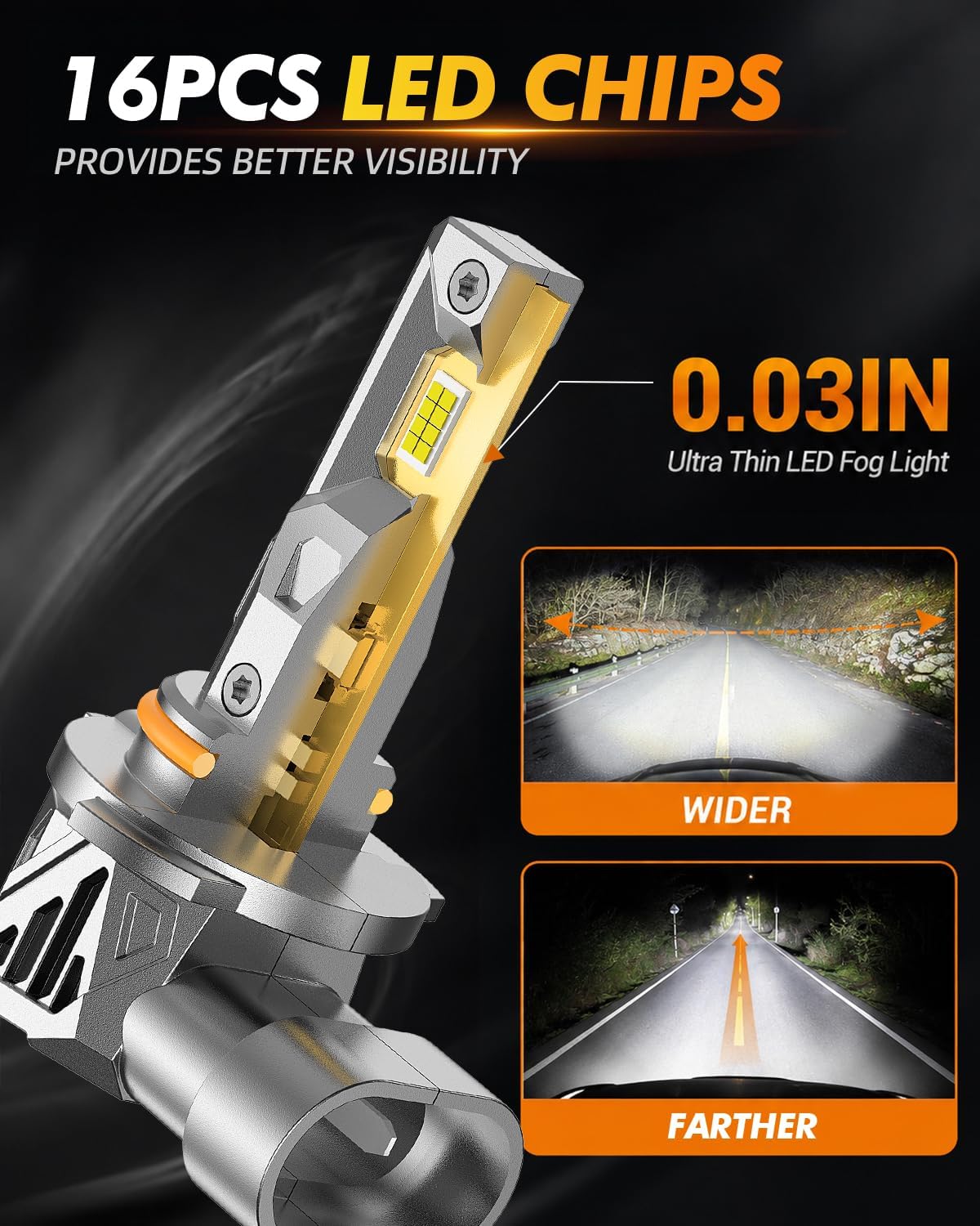 Detalle 2 de Termitor H13/H10 Light Bulbs, 6500K