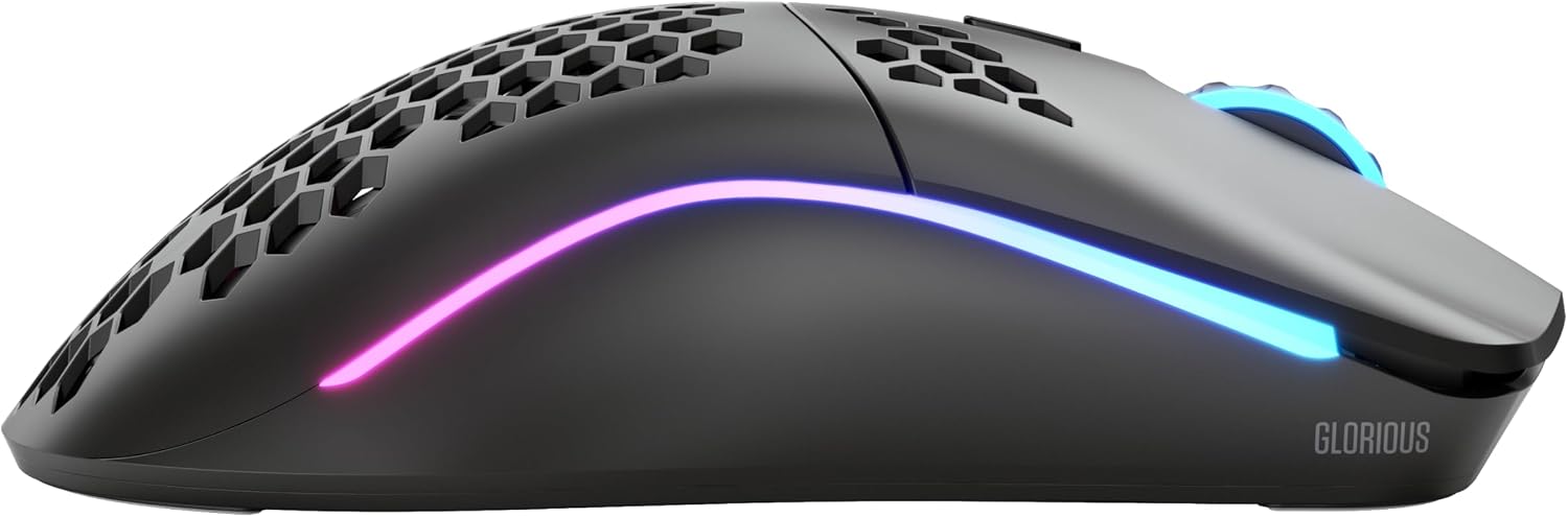 Detalle de Glorious Model O Wireless ワイヤレスゲーミングマウス 69g・BAMFセンサー・RGB