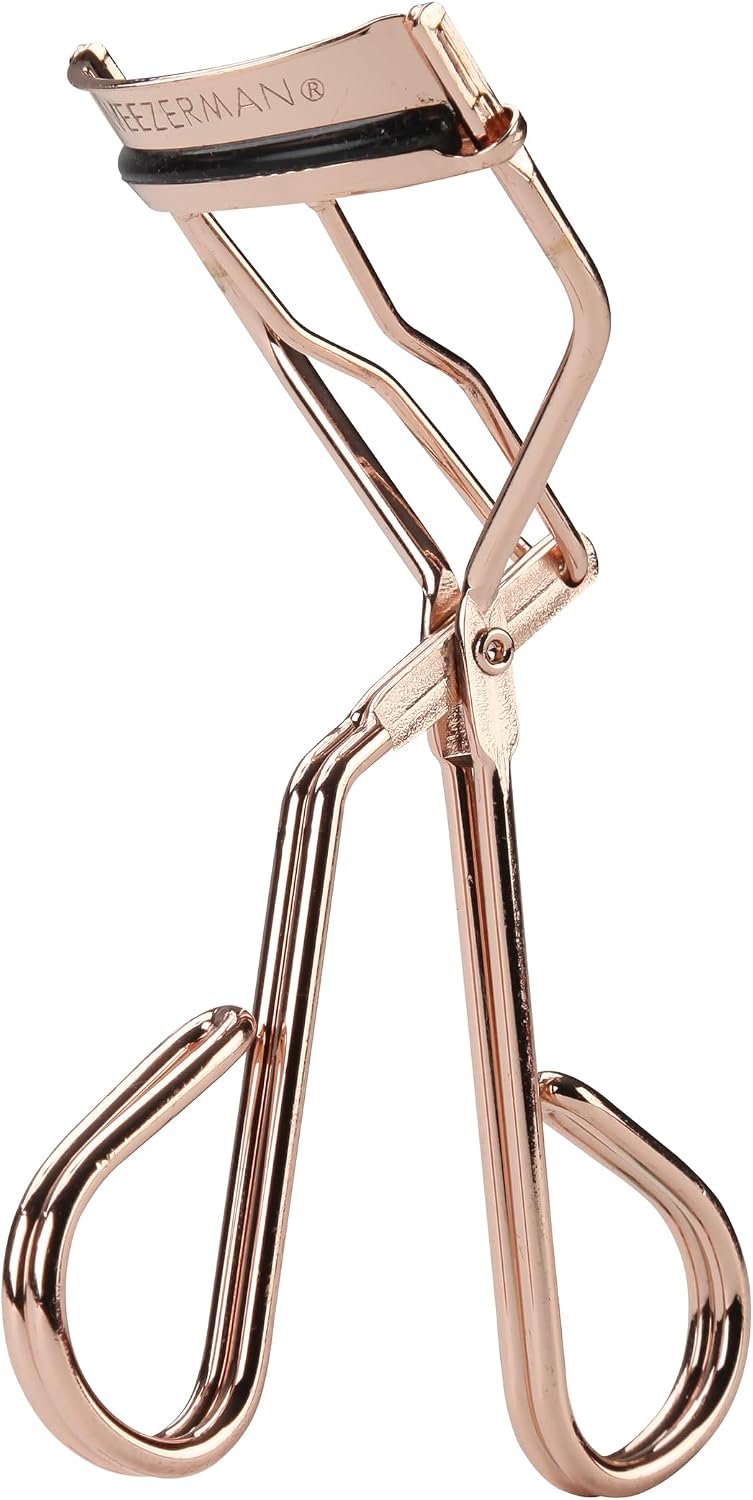 Detalle 2 de TWEEZERMAN ProCurl Eyelash Curler for Round Eyes, Rose Gold, 3 Replacement Pads