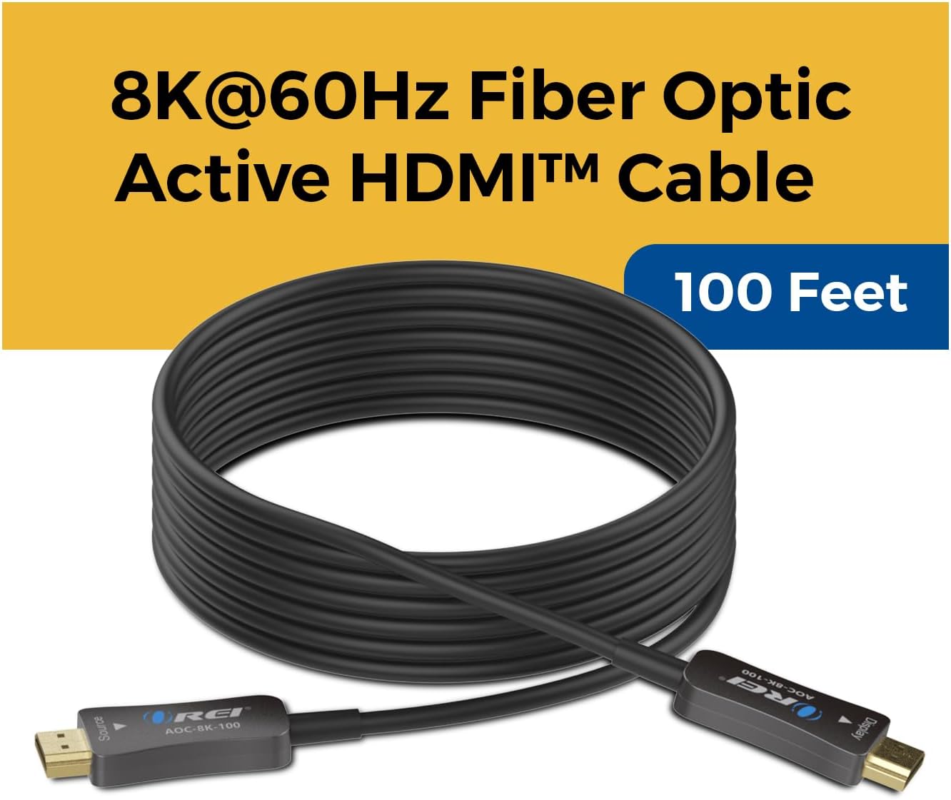 Thumbnail 6 de OREI 8K HDMI 2.1 Cable 100ft