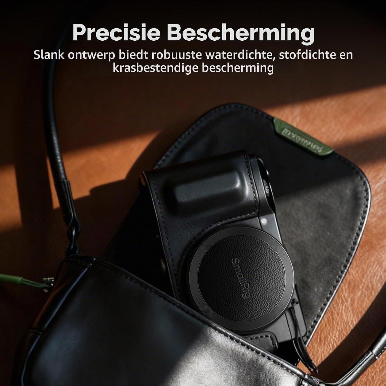 Detalle de SmallRig 5680 lensbeschermkap voor Ricoh GR IV met aluminium frame en EVA